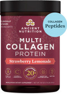 Ancient Nutrition Hydrolyzed Collagen Peptides Powder With Probiotics, Chocolate Multi Collagen Protein For Women And Men With Vitamin C, 40 Servings, Supports Skin And Nails, Gut Health, 16.65Oz