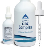 Anderson Ionic Zinc Complex, Liquid Drops For Immune Support, 15Mg Zinc Sulfate Per Serving, Balanced Trace Mineral Dietary Supplement For Women, Men, 60 Servings, 2Oz Bottle