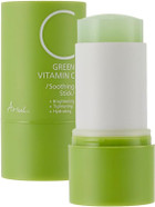 Ariul Green Vitamin C Multi Balm Soothing Stick  15 Multi-Vitamins & 80% Water Essence For Hydration & Skin Barrier Care, Ph-Balanced Vegan Formula, Korean Skin Care, 24G / 0.85 Oz