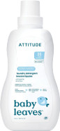 Attitude Baby Laundry Detergent, Ewg Verified, Plant And Mineral-Based Formula, He Compatible, Vegan Household Products, Pear Nectar, 35 Loads, 35.5 Fl Oz