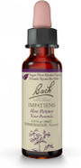 Bach Original Flower Remedies, Impatiens (Non-Alcohol Formula) - Have Patience - Natural Homeopathic Flower Essence For Emotional Balance - Vegan, Gluten Free, Sugar Free - 10Ml Dropper