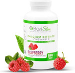 Barislim Bariatric Calcium Citrate With Magnesium & Vitamin D Tabs - 500Mg Calcium Citrate - Formulated For Post Weight Loss Surgery - Supports Bone Health | Raspberry Flavor