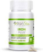 Barislim Iron Plus Capsules - Formulated For Patients After Weight Loss Surgery Including Gastric Bypass & Gastric Sleeve  Easy Digestion & Comprehensive Health Support | 2 Month Supply (60 Servings)