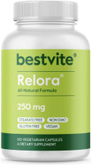 Bestvite Filler-Free Relora 250Mg (120 Vegetarian Capsules)  Clinically Researched  No Stearates  Vegan  No Fillers  Supports The Management Of Occasional Stress
