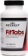 Beverly International Fit Tabs Daily Multi-Vitamin/Mineral With Iron Peptonate,120 Tablets. (30 Servings) Notice The Difference. DonT Miss Out On The Healthy Benefits. Your Mind & Body Is Priority