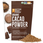 Betterbody Foods Organic Cacao Powder, Rich Chocolate Flavor, Non-Gmo, Gluten-Free, Cocoa, 16 Ounce, 1 Lb Bag Betterbody Foods Organic Cacao Powder, Rich Chocolate Flavor, Non-Gmo, Gluten-Free, Cocoa, 16 Ounce, 1 Lb Bag