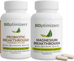 Bioptimizers - P3-Om (60 Capsules) And Magnesium Breakthrough 4.0 (60 Capsules) Supplement Bundle