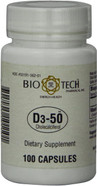 Biotech Pharmacal - D3-50 (50,000 Iu) - 100 Caps (Ffp)