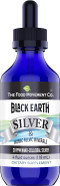 Black Earth Silver 20Ppm 4 Oz Dropper - Vegan Colloidal Silver Liquid With Humic And Fulvic Acids And Trace Minerals For Digestion, Immune Support, And Whole Body Health