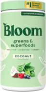 Bloom Nutrition Superfood Greens Powder, Digestive Enzymes With Probiotics And Prebiotics, Gut Health, Bloating Relief For Women, Chlorella, Green Juice Mix With Beet Root Powder, 60 Svg, Coconut