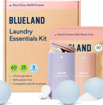 Blueland Laundry Detergent Tablets, 36 Count, Spring Bloom Scent, Plastic-Free Eco-Friendly Pods, Sheets, Liquid Alternative - Natural, Gentle