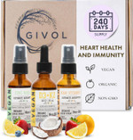 Bone Support Bundle Liquid Spray - Iron Bisglycinate Complex, Zinc Picolinate, Vitamin D3 & K2 - Complete Multivitamin - Plant- Based, Non-Gmo, Gluten Free, Sugar Free 2 Fl Oz (360 Days Supply)