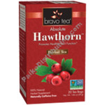 Bravo Tea Absolute Hawthorn Berry Herbal Tea Caffeine Free, 20 Tea Bags
