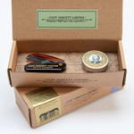 Captain Fawcett Ricki Hall Booze & Baccy Mustache Wax & Folding Pocket Mustache Comb Gift Set