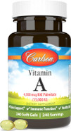 Carlson Labs Vitamin A Palmitate, 15000 Iu, 120 Softgels