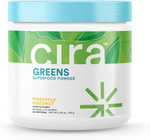 Cira Daily Greens - Naturally Sweetened, Organic Spirulina Superfood Powder With Premium, Antioxidant-Rich Ingredients For Debloating, Digestion, & Energy - Mixed Berry, 30 Servings