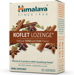 Himalaya Koflet Lozenges, Vanilla Chai Flavor, Natural Herbal Cough Drop For Warming Relief And Soothing Comfort, 130 Mg, 20 Lozenge Himalaya Koflet Lozenges, Vanilla Chai Flavor, Natural Herbal Cough Drop For Warming Relief And Soothing Comfort, 130 Mg, 20 Lozenge