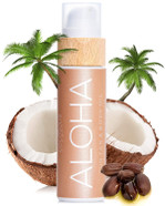 Cocosolis Aloha Sun Tan & Body Oil Xl | Organic Tanning Bed Lotion | Get Healthy Deep Chocolate Tan | Tanning Accelerator With 5 Precious Oils To Make Your Skin Glowing & Revitalized