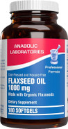 Cold Pressed Organic Flaxseed Oil 1000Mg Softgels - Non Gmo Organic Flax Seed Oil Rich In Naturally Occurring Omega 3 6 9 For Full Body Benefits - Fish Free Omega 3 Supplement (180 Softgels)