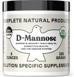 Complete Natural Products Organic D-Mannose Powder - 2000Mg (2 Grams) - Non-Gmo - Vegan Friendly - Urinary Tract Flush & Treatment - Bladder Cleanse & Urinary Tract Health Supplement