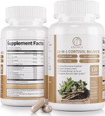 Cortisol Supplements For Women & Men - 10-In-1 Cortisol Reducer Manager Detox With Ashwagandha, Magnesium - Lower High Cortisol Levels, Relaxation & Night Support, Non-Gmo, 120 Capsules