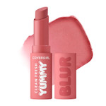 Covergirl Clean Fresh Yummy Blur Lipstick, Blurring Effect, Matte Lip Color, Sweet Pomegranate Flavored, Vegan Formula - 100 Blur In Pink (True Rosy Pink)