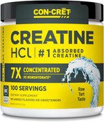 Creatine Hcl Powder | Muscle, Cognitive, Cellular Energy Support | No Bloating Or Cramps | Usa Made & Nsf Certified | Unflavored (100 Serving)
