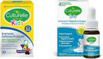 Culturelle Immune Defense Probiotic With Vitamin C, Vitamin D And Zinc + Elderberry & Baby Immune & Digestive Support Probiotic + Vitamin D Drops, Helps Support Immune