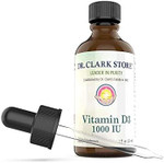 Dr. Clark Liquid Vitamin D Supplement  1000 Iu, 1 Fl Oz, Supports Immune System & Bone Health