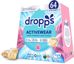 Dropps Activewear Biobased Power Laundry Detergent Pods, Crisp Breeze (120 Count) - Laundry Pods Fights Tough Stains & Odors, Sweat & Dirt - He Compatible Laundry Supplies For Clean Clothes