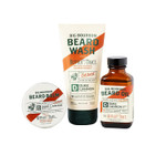Duke Cannon Supply Co. Best Beard Bundle - 3 Oz. Oil & 1.6 Oz. Balm, Redwood Scent, Travel Size, 2-Piece Set