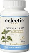 Eclectic Herb Raw Freeze-Dried Non-Gmo Nettle Leaf | Healthy Sinus Support, Histamine Response & Respiratory Wellness | 50 Veg Caps (300 Mg) | Us Grown, Vegan