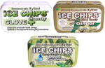 Ice Chips Candy 3 Pack Assortment (Clove, Ginger, Menthol Eucalyptus)