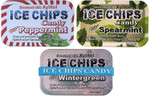 ICE CHIPS Candy 3 Pack Assortment (Peppermint, Wintergreen, Spearmint)