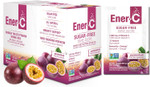 Ener-C Sugar Free Energy Passion Fruit Multivitamin Drink Mix Vitamin C 1000Mg & Electrolytes - Natural Immunity Support With Real Fruit Juice Powders - Non-Gmo Vegan & Gluten Free - 30 Count