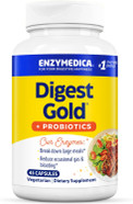 Enzymedica Digest Gold + Probiotics, 2-In-1 Formula For Gut Health, Digestive Enzymes & 1.5 Billion Active Probiotic Cultures, 90 Count (Ffp)
