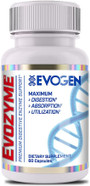 Evogen Evozyme - Premium Digestive Enzymes For Women & Men | Enzymes For Digestion With Absorption & Nutrient Utilization Support | 60 Capsules