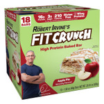 Fitcrunch Snack Size Protein Bars, 6-Layer Baked Bar, 4G Of Sugar, Gluten Free & Soft Cake Core (18 Bars, Chocolate Brownie)