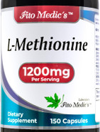 Fito Medic'S Lab - Methionine, L Methionine 1200Mg | 150 Capsules, Antioxidant Promoter | Ultra High Absorption