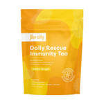 Flavcity Lemon Ginger Tea Powder  Antioxidant-Rich Herbal Tea With Turmeric & Mct Oil For Daily Immune Support  Sugar-Free, Shelf-Stable, Hot & Cold Brew, 30 Servings