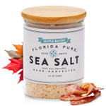 Florida Pure Salted Butter Sea Salt - 80+ Mineral Sea Salt, Natural, Unrefined, Non Iodized - For Baking, Cooking, Seasoning & Enhancing Taste - Hand-Harvested Flaky Sea Salt (4.5Oz Jar)