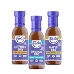 Fody Foods Original Bbq Sauce, 9.8 Oz, Garlic And Onion Free, Low Fodmap Certified, Gut & Ibs Friendly, Vegan, Non-Gmo, Gluten Free, Kosher
