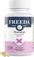 Freeda Prenatal Vitamin - Kosher Prenatals - Prenatal Vitamins With Iron, Prenatal Folic Acid, Choline, Vitamin D - One Daily Pre Natal Multivitamin Support For Pregnant & Lactating Women (100)