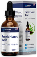 Fulvic Humic Acid Ionic Trace Minerals With Electrolytes Liquid Supplement. Plant Derived Mineral Drops, 75+ Trace Minerals For Energy Boost And Hydration. Up To 8 Months Supply. 2Oz