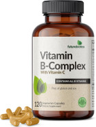 Futurebiotics Vitamin B Complex With Vitamin C Supports Energy Production, Nervous System & Immune Support - Non-Gmo, 200 Vegetarian Capsules