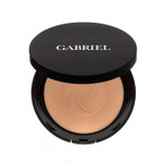 Gabriel Cosmetics About Face Set- Dual Powder Foundation (Deep Beige), 3-In-1 Multi Pot (Florentina), Mascara (Black) And Gabriel Makeup Bag (Deep Beige Set)