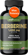 Gade Nutrition Berberine Supplement | Berberine Hci 1200Mg Per Serving - Top Choice Vegetable Capsules, Gluten Free, Non-Gmo, Dairy Free - Made In Usa