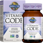 Garden Of Life, Raw Vitamin Code Prenatal 90 Organic, 90 Count