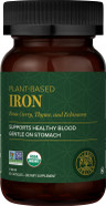 Global Healing Iron Supplement For Women And Men - Blood Builder Liquid Iron Vitamin With Curry Plant Extract - Natural Energy To Combat Fatigue, Brain Health & Oxygen Level Support (2 Oz)