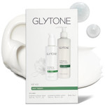 Glytone Kp Kit  Exfoliating Body Wash, Glycolic Acid Lotion & Shower Pouf For Keratosis Pilaris  Smooth Rough Bumpy Skin, Fragrance-Free Skincare Routine For Dry Skin & Chicken Skin  Routine Kit